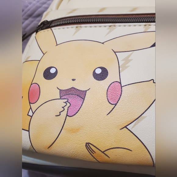 Loungefly Pikachu Mini Backpack Pokémon    EUC - Picture 2 of 9